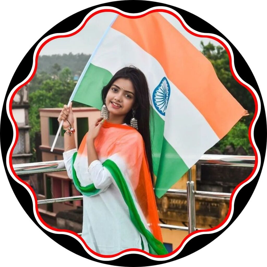 Independence Day Girl Dp Pic For Whatsapp And Facebook