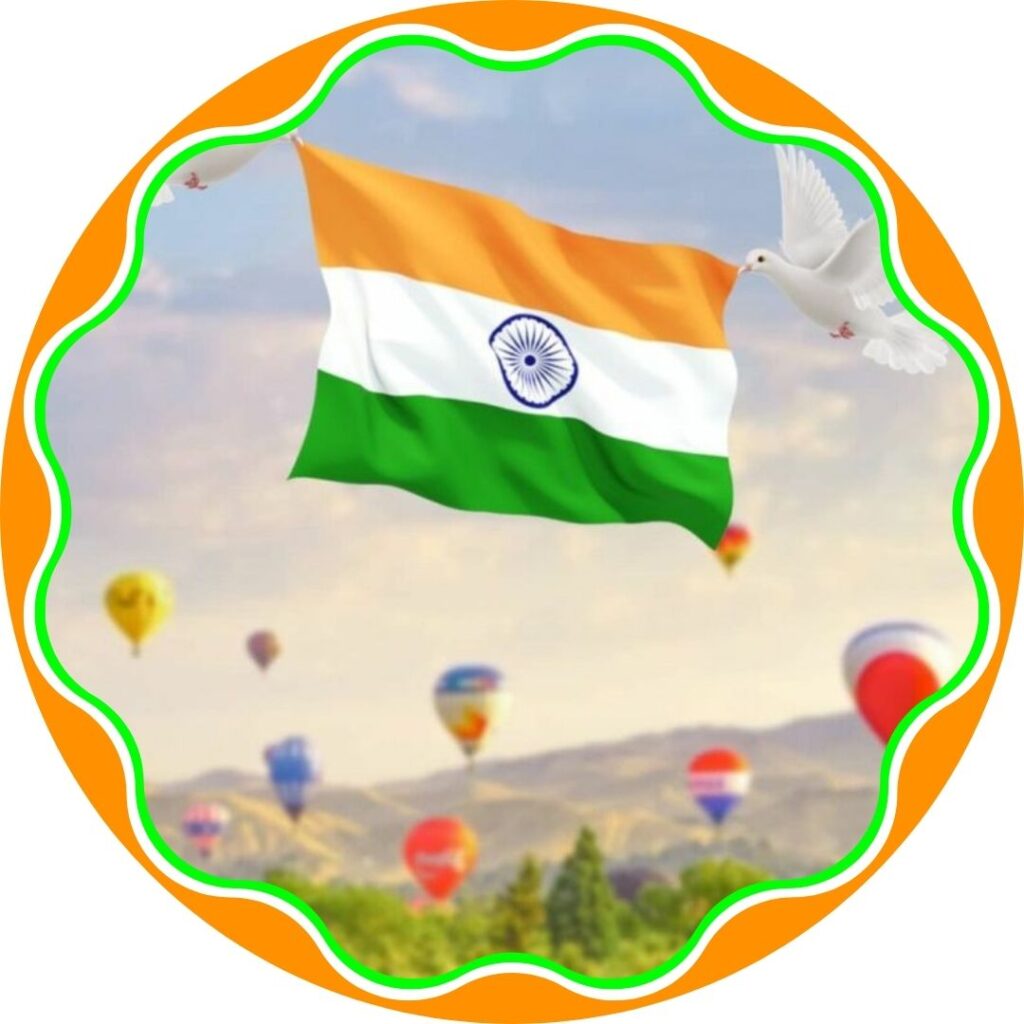 Indian National Flag Trianga Dp For Whatsapp