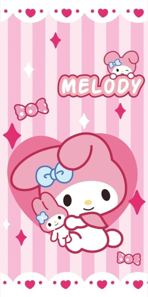 My Melody Anime Girl Sanrio Wallpaper