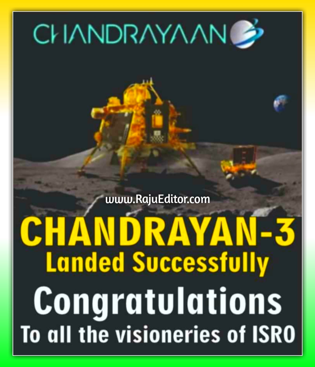 चंद्रयान-3 की कामयाबी पर बांटें खुशियां, इन संदेशों से गौरवपूर्ण क्षणों की साझा करें शुभकामनाएं