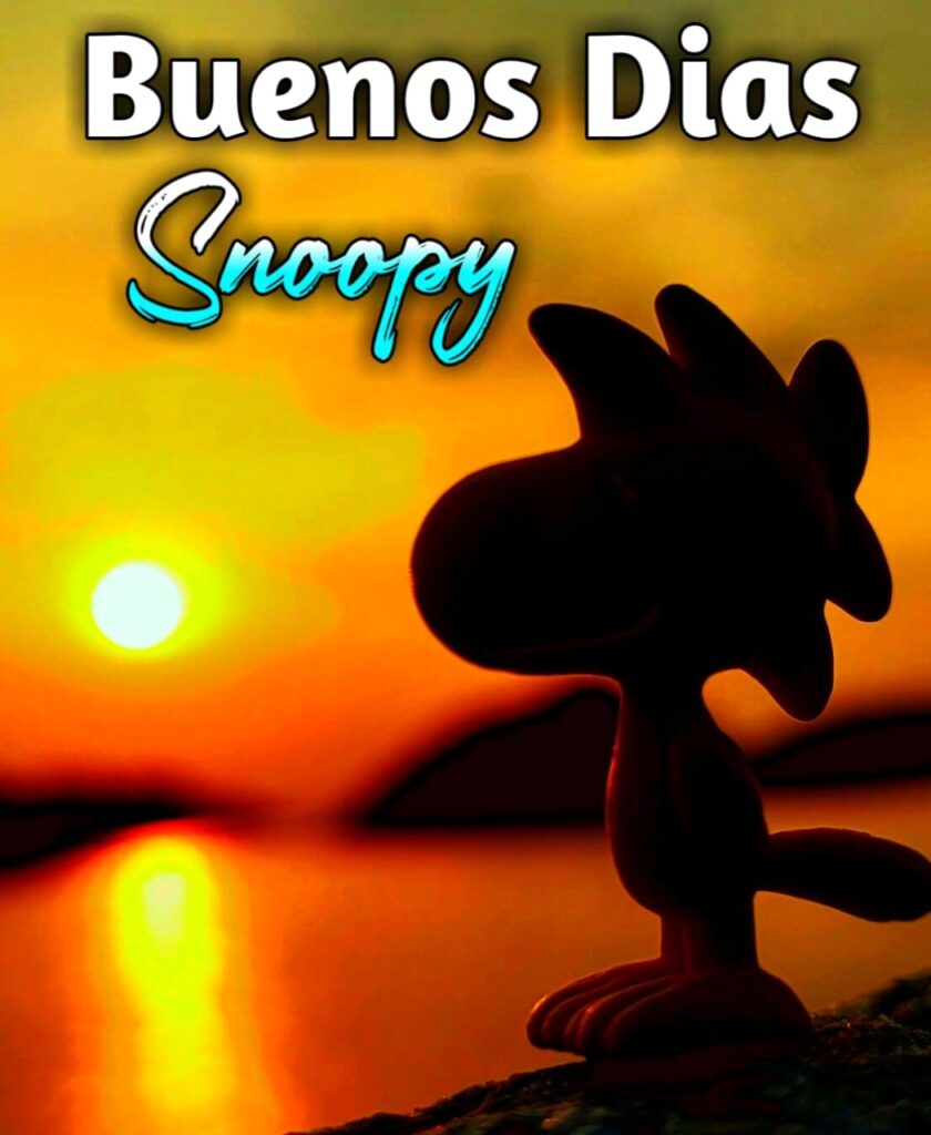 Buenos Dias Con Snoopy
