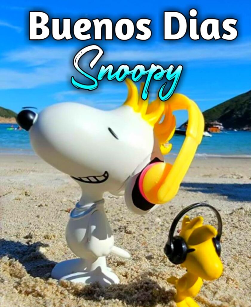Imagenes De Buenos Dias Snoopy