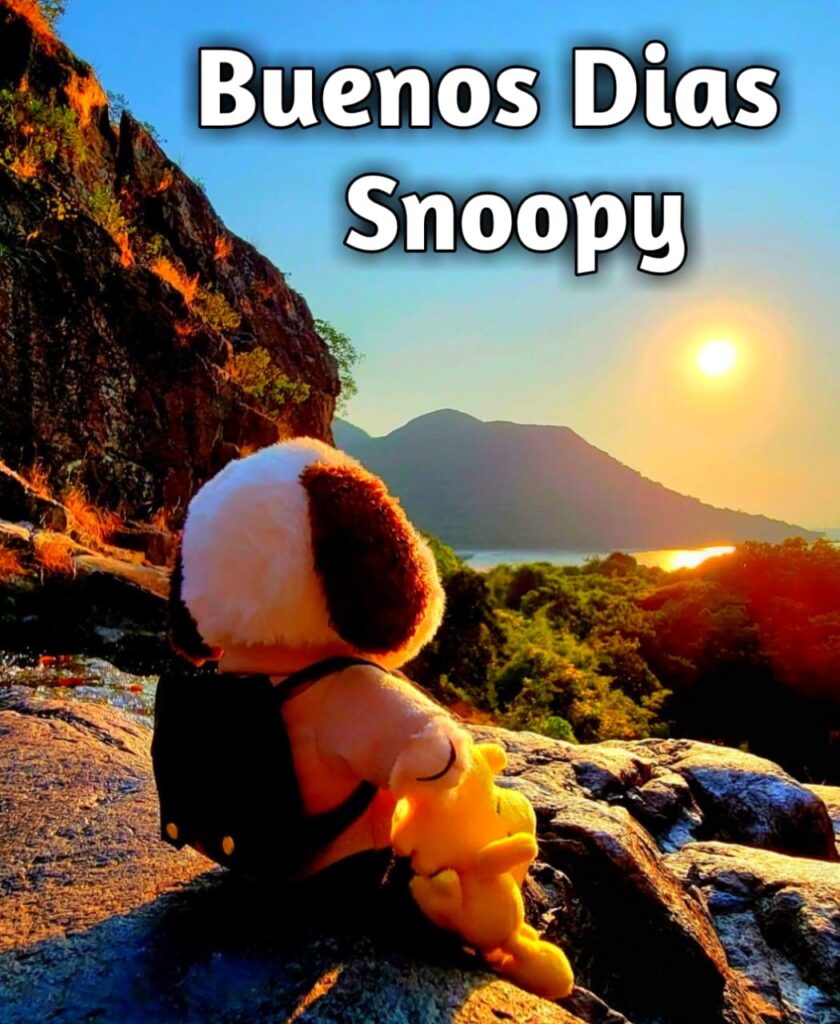 Imagenes De Snoopy De Buenos Dias