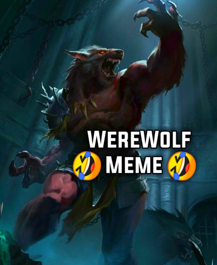 Werewolf Mirror Meme