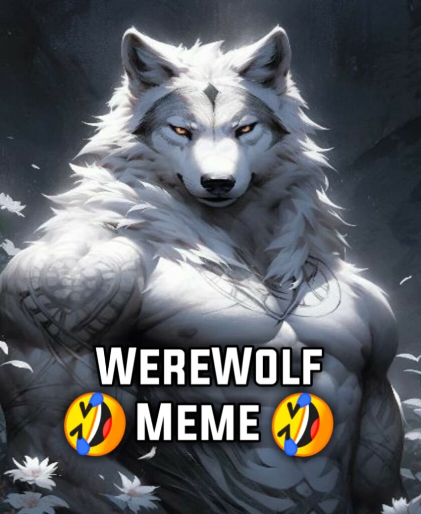 Werewolf Tearing Off Shirt Meme