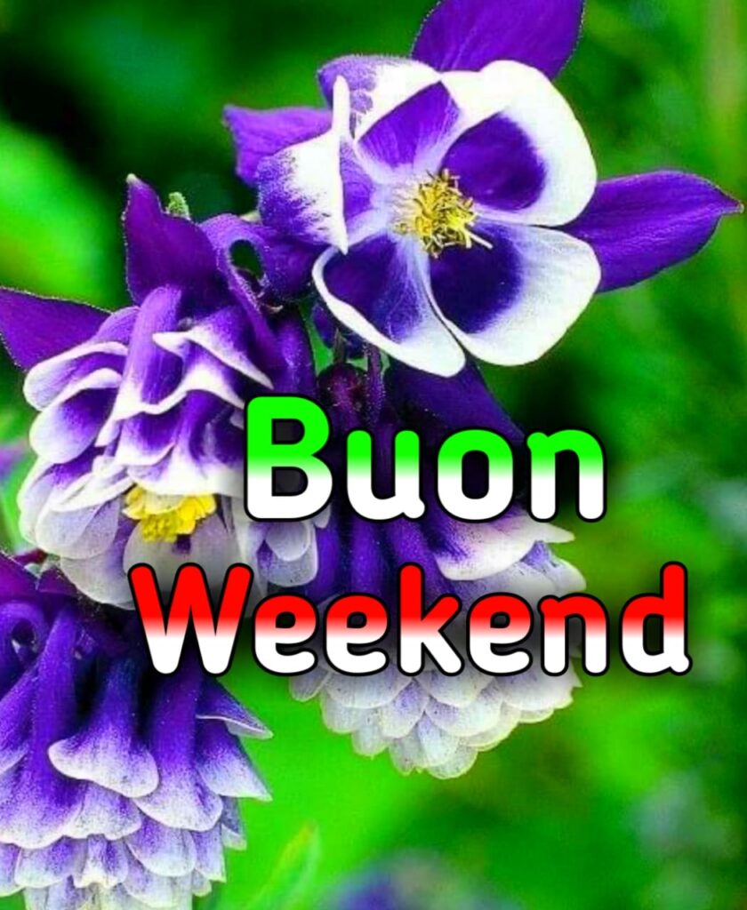 Buon Weekend A Tutti