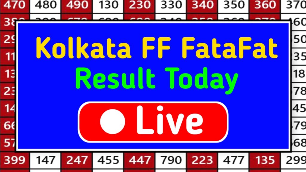 Kolkata Ff Fatafat Tips & Result Today