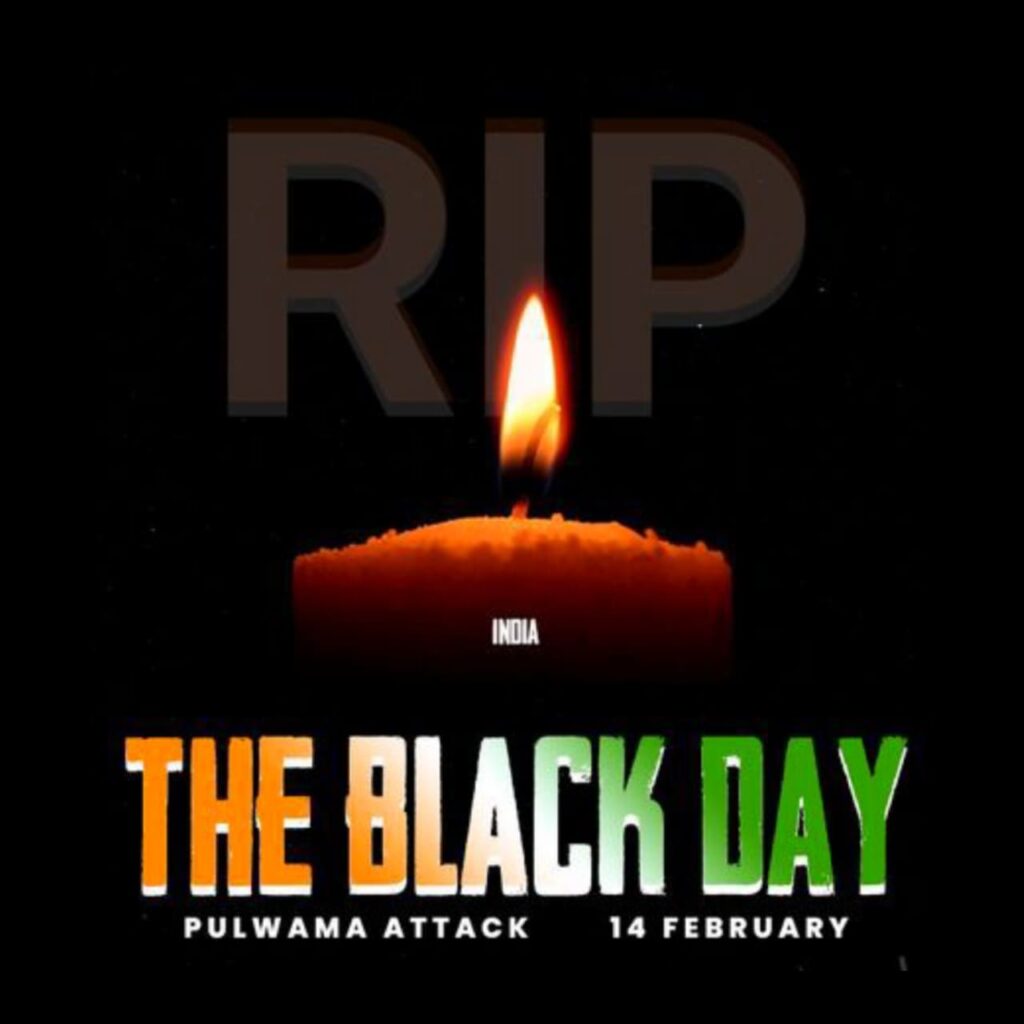 Rip The Black Day 14 February For Whatsapp Dp Images Hd Download 2024