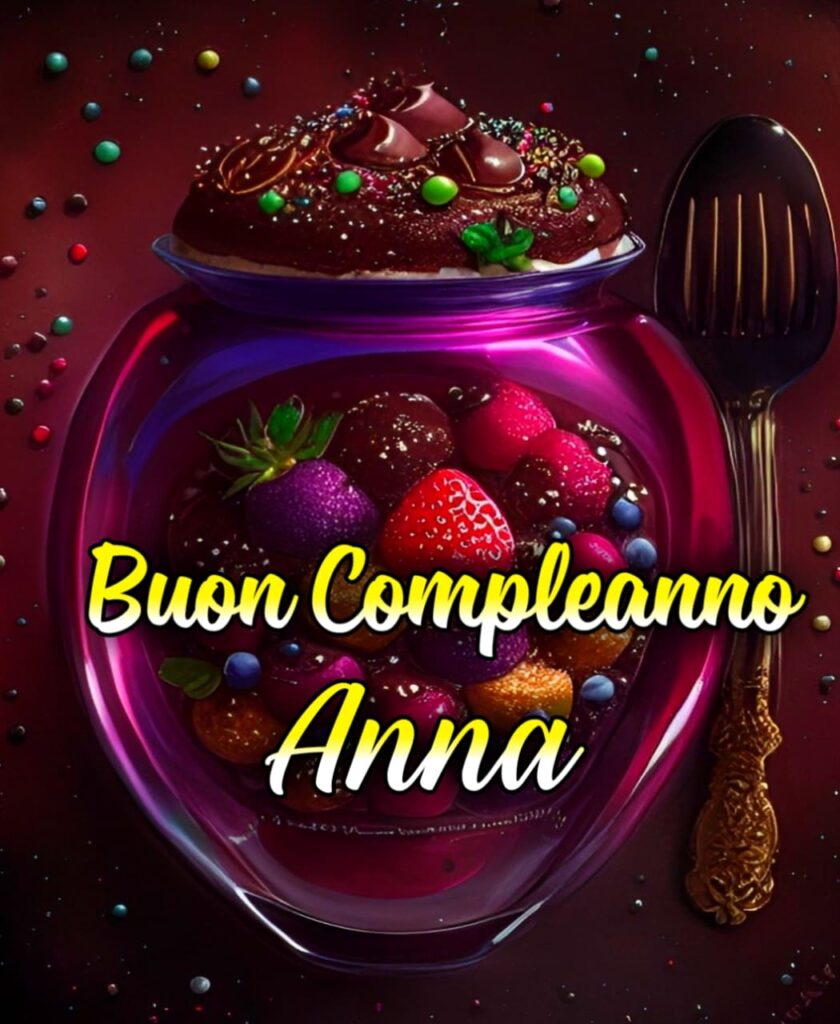 Buon Compleanno Anna Divertente