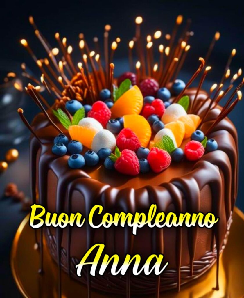 Buon Compleanno Anna Gif