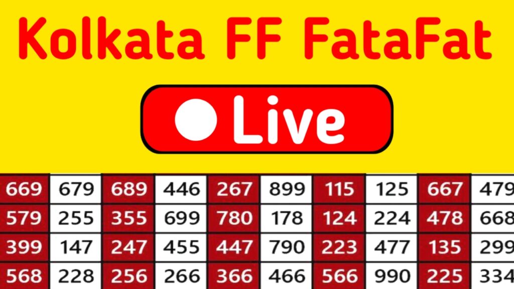 Kolkata Fatafat, Kolkata Fatafat Today, Kolkata Fatafat Result Today