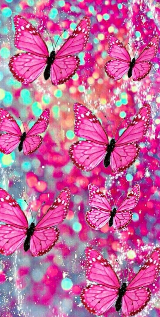 Pink Wallpaper Butterfly
