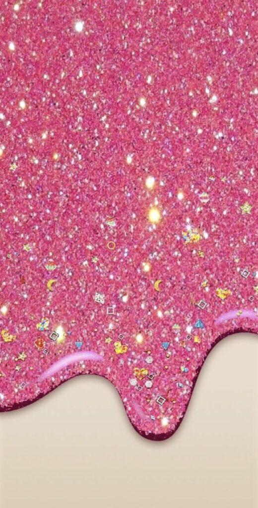 Wallpaper Glitter Pink